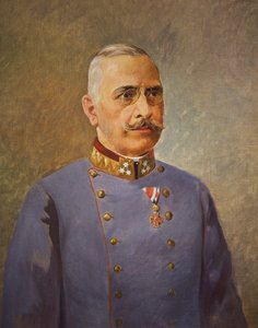 ヴィクトル・ダンクル・フォン・クラスニク将軍、1916年頃（キャンバスに油彩）