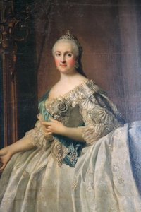 皇后エカテリーナ大帝の肖像」1762年以降 作： Vigilius Erichsen