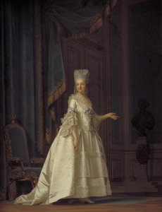 デンマーク王太后ジュリアン・マリー 作： Vigilius Eriksen