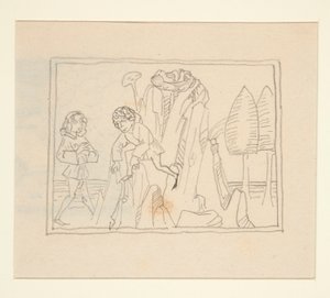 作家による原画や原稿、資料など。 作： Viking Eggeling