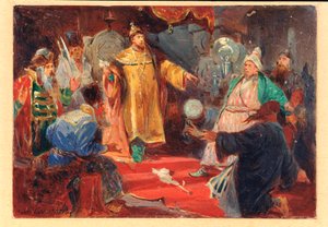 皇帝イワン 3 世 (dit The Great 作： Viktor Andreyevich Simov