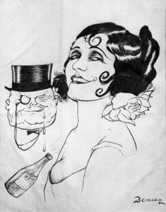 Caricatura em Pola Black 作： Viktor Deni