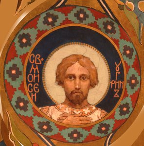 セントモーゼス、ハンガリー、1885-1896 作： Viktor Mikhaylovich Vasnetsov
