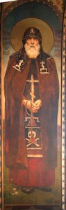 聖王子セオドア・ザ・ブラック、1885-1896 作： Viktor Mikhaylovich Vasnetsov