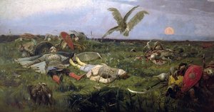 1880年、キプチャク族と戦うイーゴリ王子の戦場。