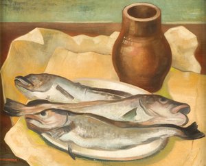 魚のある静物