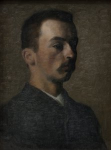 自画像、1890 年。