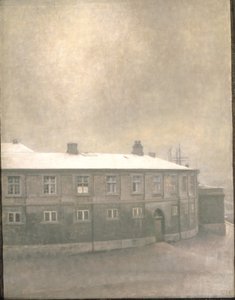 クリスチャンスボー宮殿の翼 作： Vilhelm Hammershøi