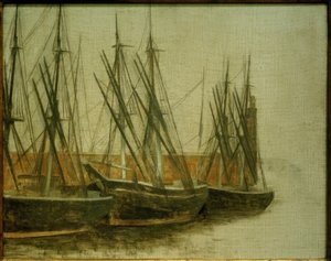 クリスチャンハウンズカナル 作： Vilhelm Hammershoi