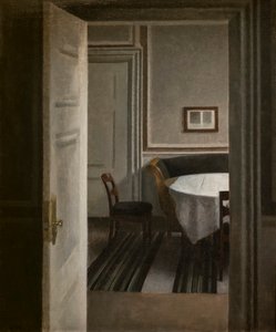 インテリア, Strandgade 30 作： Vilhelm Hammershoi