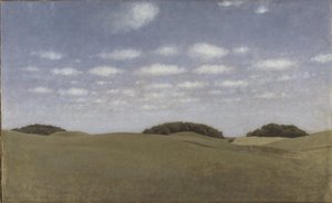 作： Vilhelm Hammershøi