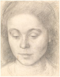 芸術家の妻アイダの肖像 作： Vilhelm Hammershøi
