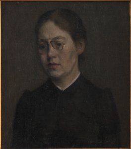 画家エリザベート・ヴァンデル 作： Vilhelm Hammershøi