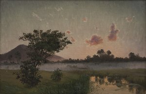 Ryの近くの夏の夜