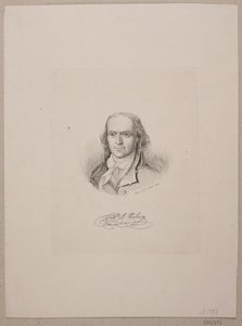 P. A. ハイバーグの肖像 作： Vilhelm Kyhn