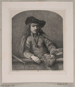 フェルディナンド・ボルの自画像 作： Vilhelm Kyhn
