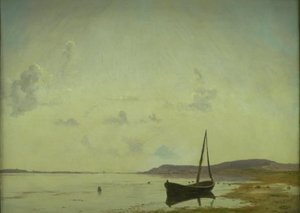 フレデリクスンドの海岸。 スケッチ 作： Vilhelm Kyhn