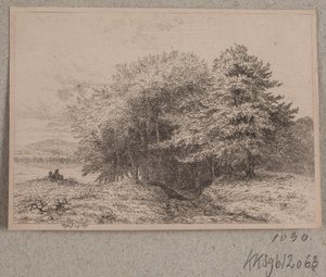森の端 作： Vilhelm Kyhn