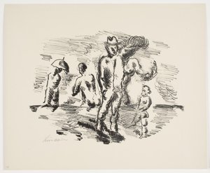 「Klingens Kunstnermappe No. 2」のシート 作： Vilhelm Lundstrøm
