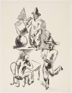 「Klingens Kunstnermappe No. 2」のシート 作： Vilhelm Lundstrøm