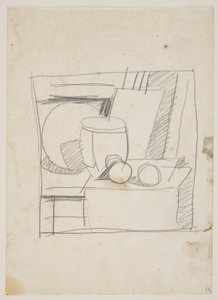 瓶とりんごのアレンジメント 作： Vilhelm Lundstrøm