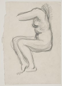 着席女性モデル 作： Vilhelm Lundstrøm