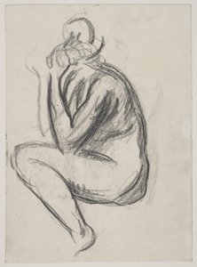 着席女性モデル 作： Vilhelm Lundstrøm