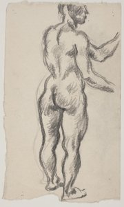 後ろから見た立ちモデル 作： Vilhelm Lundstrøm