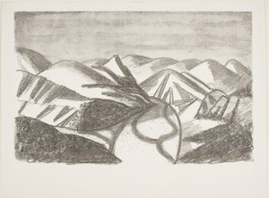 南フランスの風景 作： Vilhelm Lundstrøm