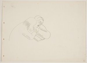 読書する二人 作： Vilhelm Lundstrøm
