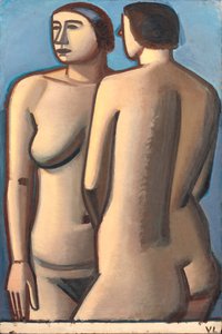 2 つの女性のヌード 作： Vilhelm Lundstrøm