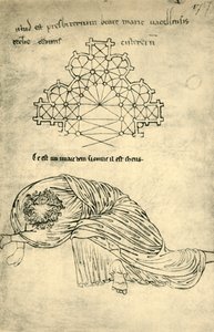 教会計画と寝ている使徒、1220年から1240年、1943年。
