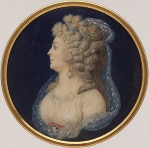 マダム・イングフ、カリフォルニア州。 1790年。 作： Vincent