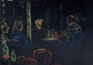 ロンドンのクラブでの観客、2009年 作： Vincent Alexander Booth