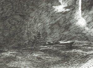 北ケープの戦い 1943 年、2011 年 作： Vincent Alexander Booth