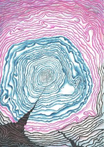 スパイラルの深さ、2008 作： Vincent Alexander Booth