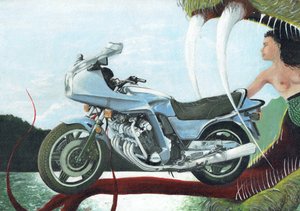 自由の解放、1986、（キャンバスボード上のアクリル） 作： Vincent Alexander Booth