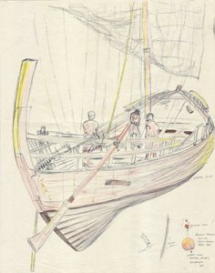 ギリシャの船、1998年 作： Vincent Alexander Booth