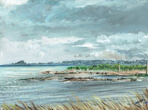 Iona Scotland、2007年（キャンバスボードにアクリル） 作： Vincent Alexander Booth