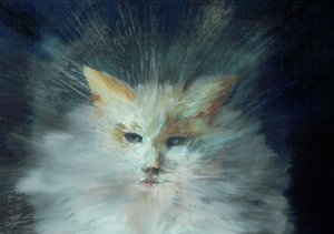 モンティフラッフボール、2015年（キャンバスボードに油彩） 作： Vincent Alexander Booth