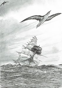 2020年、ミンダナオ島の海に嵐が吹き荒れる 作： Vincent Alexander Booth