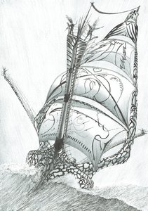 Storm Creators Sibuyan Sea、2017年、紙にインク 作： Vincent Alexander Booth