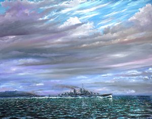 USS Juneau Guardalcanal 1942年、2019年