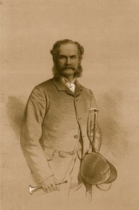 AMCalvert中佐、1879年。 作： Vincent Brooks Day and Son