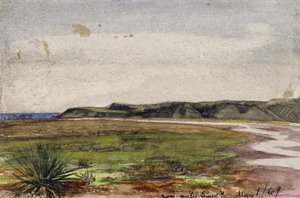 バスコムの200マイル東、1869年5月1日（水彩紙） 作： Vincent Colyer