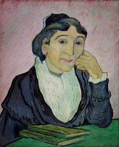 Arlesienne Madame Ginoux、1890年。 作： Vincent van Gogh
