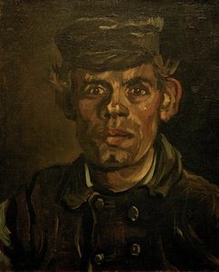 農民の肖像、1885 年。 作： Vincent van Gogh