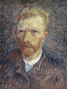 自画像、1887-1888。 作： Vincent van Gogh