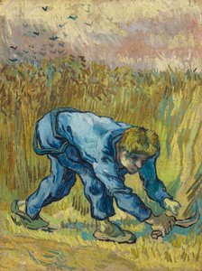 ミレーの後の死神、1889年。 作： Vincent van Gogh