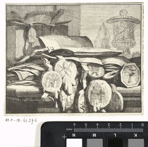 溶けたアザラシとシグネットリング 作： Vincent Laurensz. van der Vinne (II)